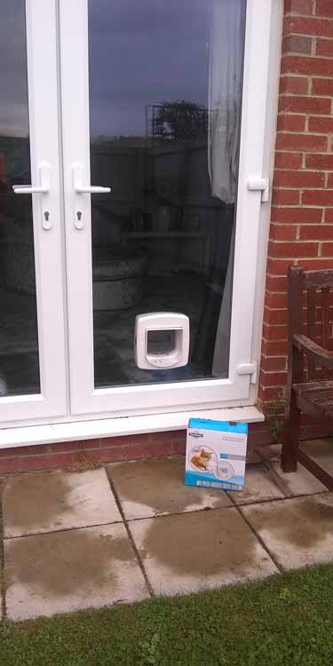 Cat flap fitters Newton Aycliffe and Spennymoor
