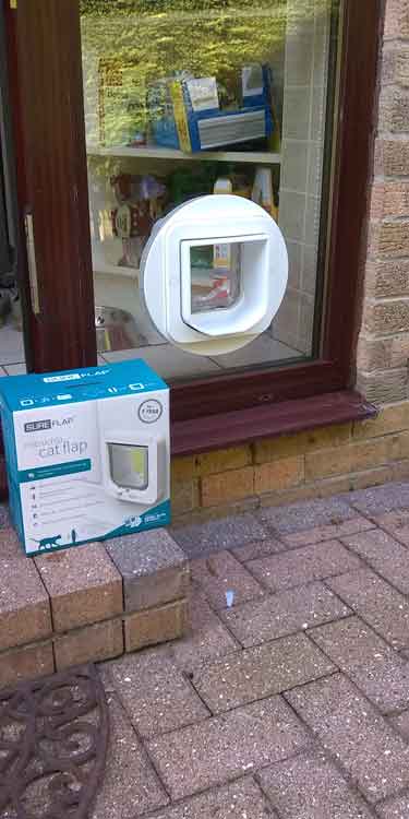 Cat flap fitters Darras Hall and Ponteland