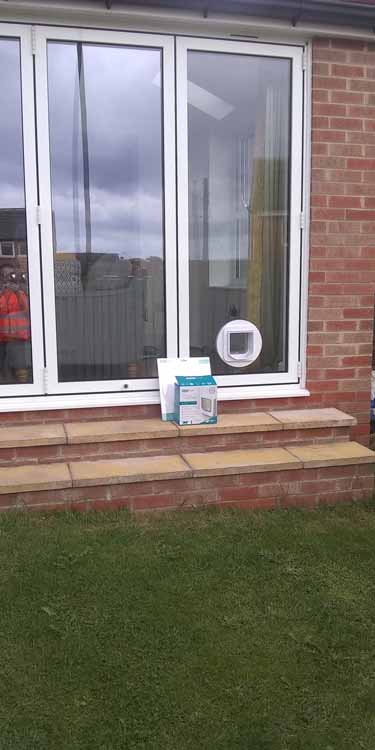 Cat flap fitters Howdon and North Tyneside