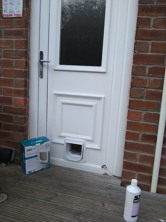 Cat flap fitters South Shields
