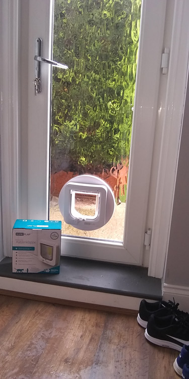 Cat flap fitters Wallsend and Walker