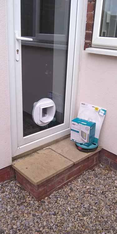 Cat flap fitters West Denton and Newcastle