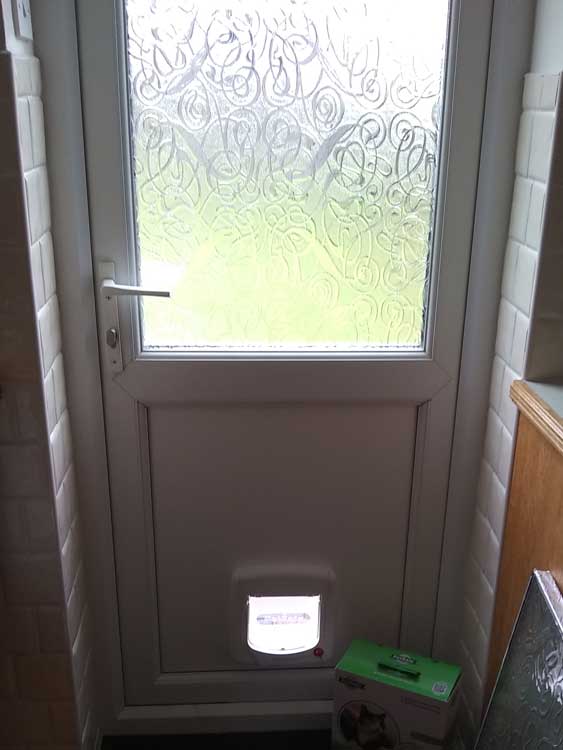 Cat flap fitters Whickham and Gateshead