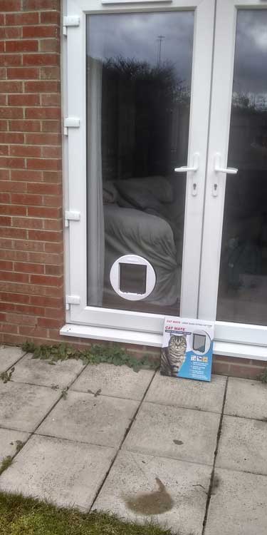 Cat and dog flap fitters Byker and Newcastle