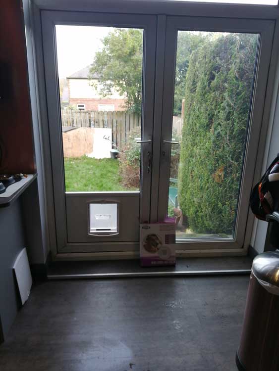 Cat and dog flap fitters Denton Burn and Newcastle
