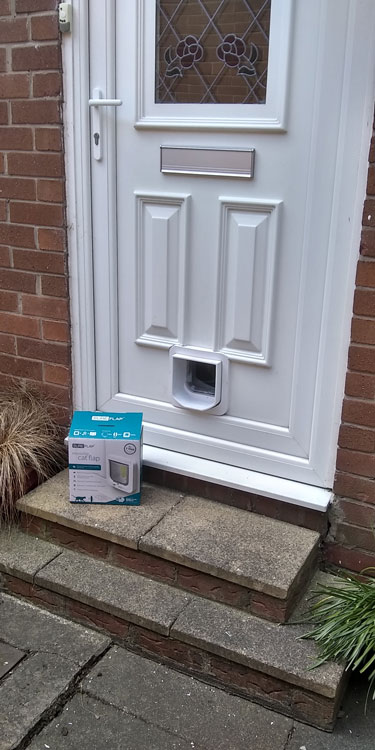 Dog and Cat and dog flap fitters Dumpling Hall and Newcastle
