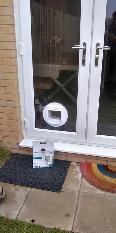 Cat and dog flap fitters Hazelrigg and Newcastle