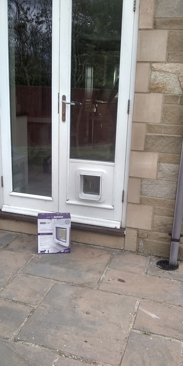 dog and cat and dog flap fitters Ponteland and Morpeth