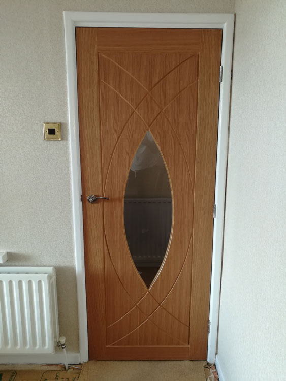 Oak door fitters Newcastle