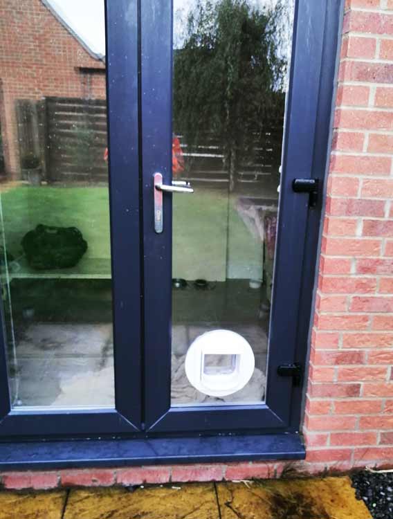 Cat and dog flap fitters Blyth, Northumberland