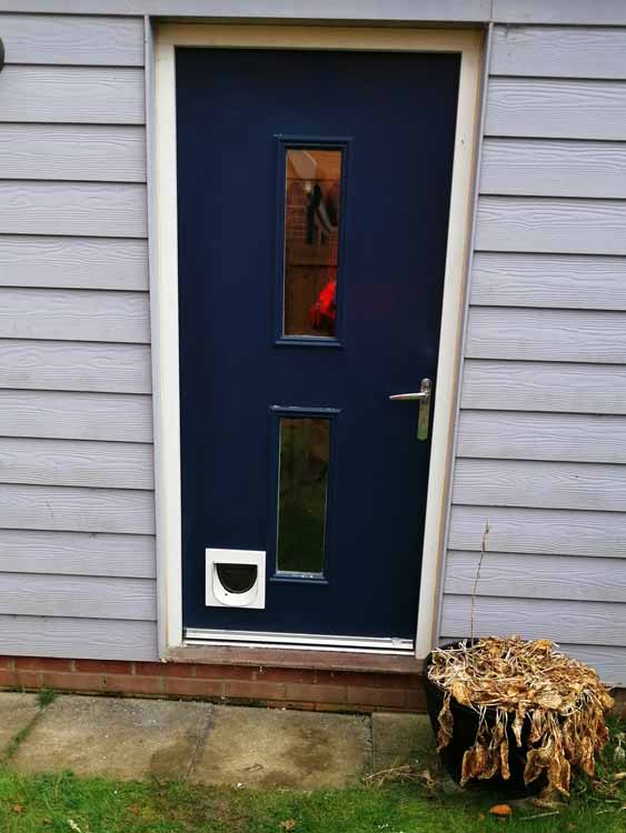 Cat and dog flap fitters Great Park and Gosforth