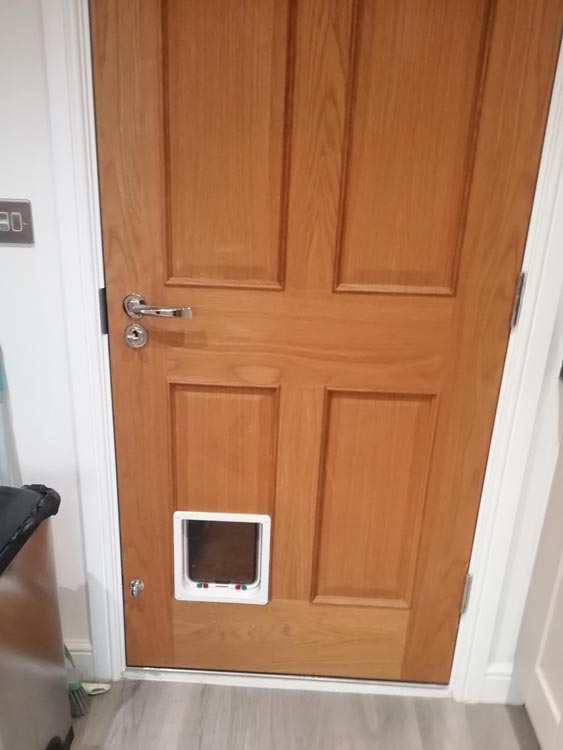 Cat and dog flap fitters Middleton st George and Darlington