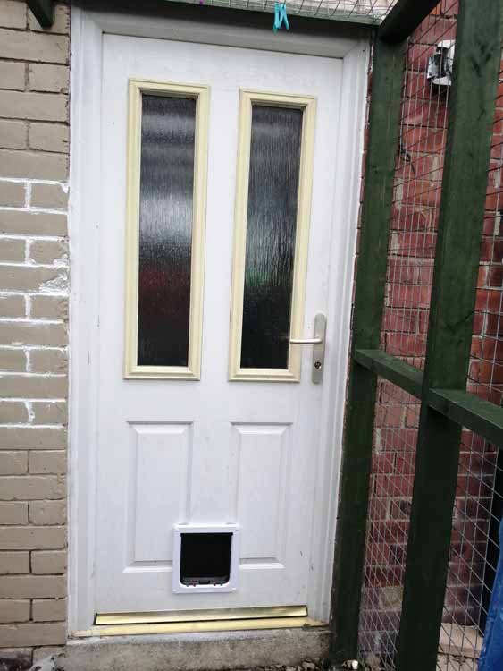 Cat and dog flap fitters South Shields and Marsden