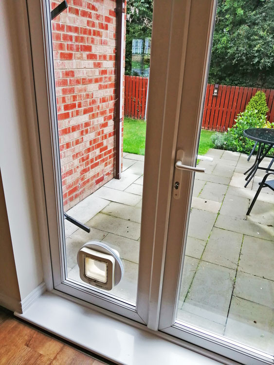 Cat and dog flap fitters Stanley and County Durham