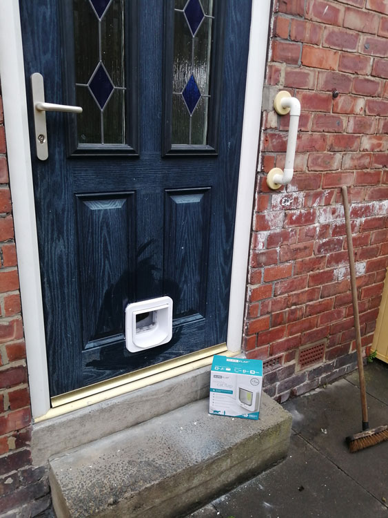 Cat and dog flap fitters Swalwell and Gateshead
