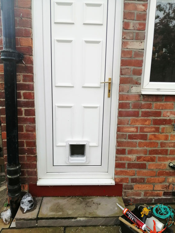 Cat and dog flap fitters West Moor and Killingworth
