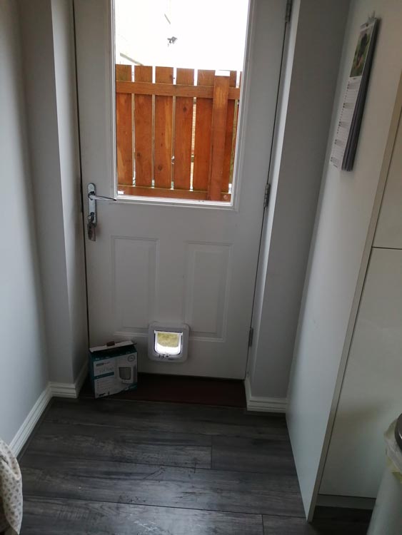 Cat and dog flap fitters Benton