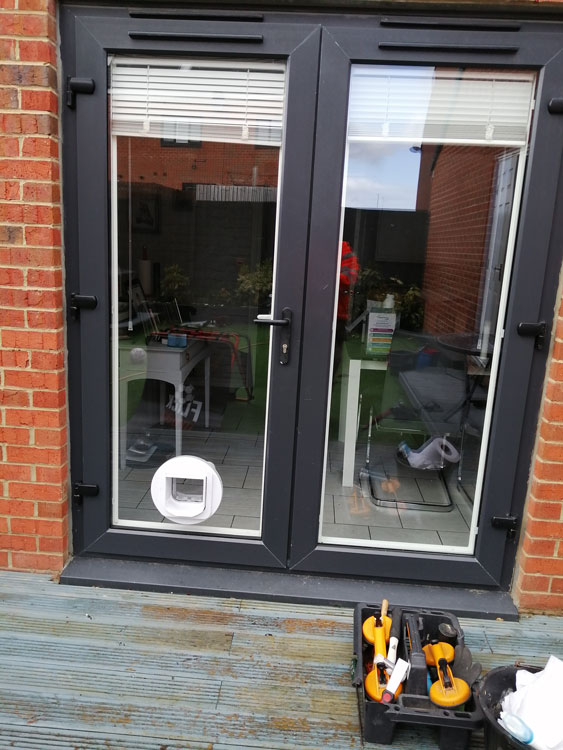 Cat flap fitters Keswick and Penrith