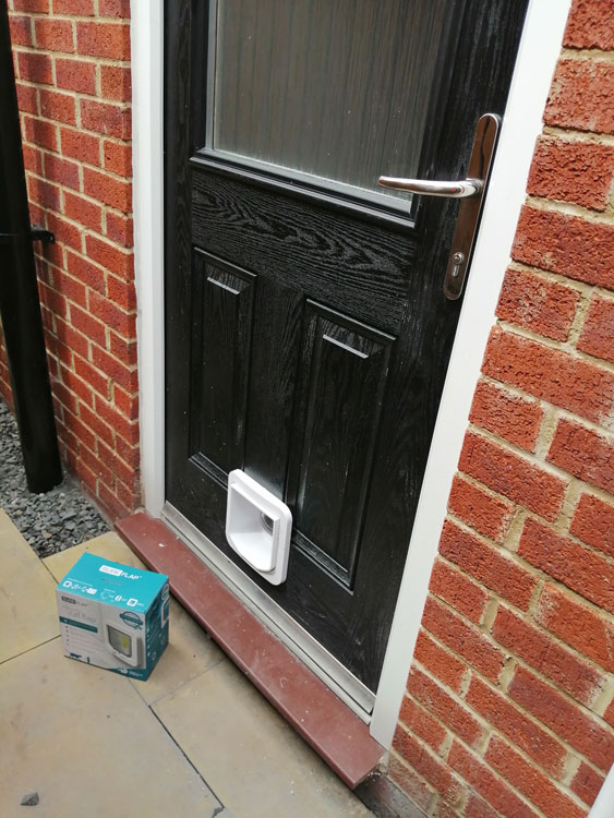 Cat and dog flap fitters North Yorkshire
