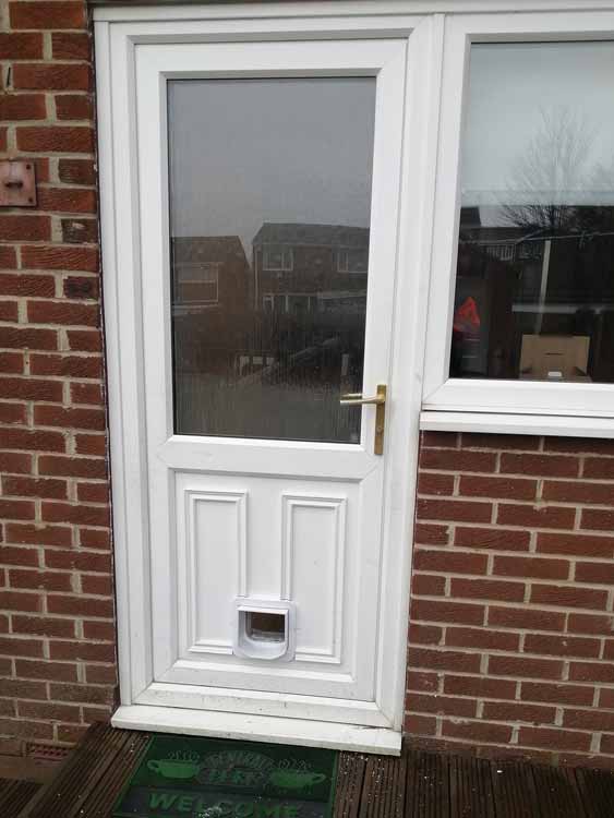 Cat flap fitters West Denton Park and Newcastle