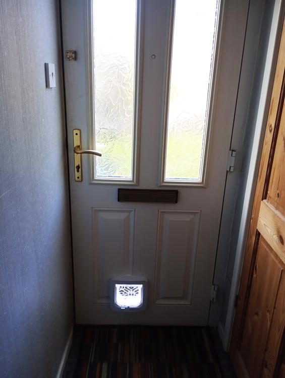 Cat flap installers Newcastle