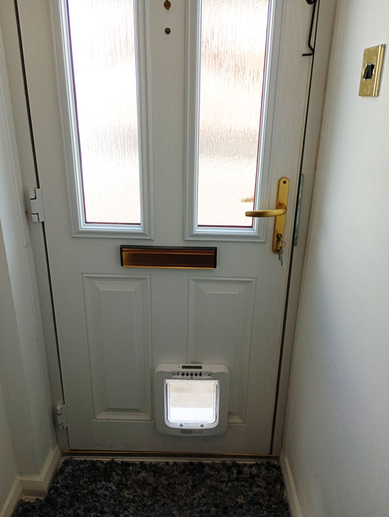 Cat flap installers Newcastle