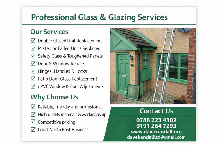 Glass and glazing Ponteland