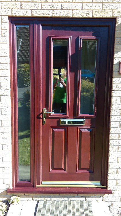 Coloured composite doors North East