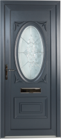 grey pvcu coloured doors