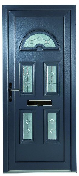 blue pvcu door newcastle