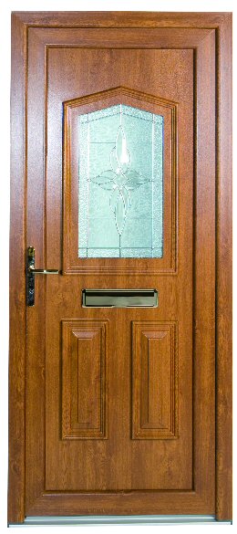 oak finish pvcu door newcastle