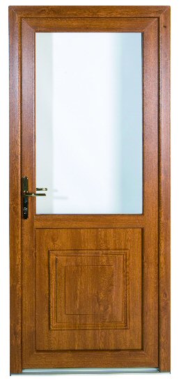 brown pvcu door newcastle