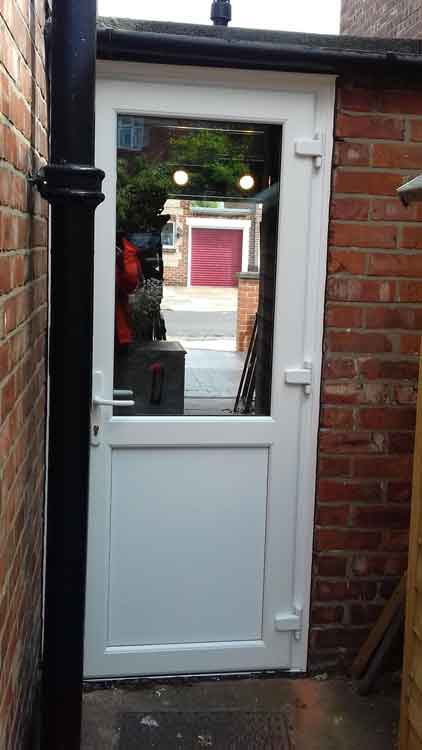 Replacement PVCu doors Newcastle