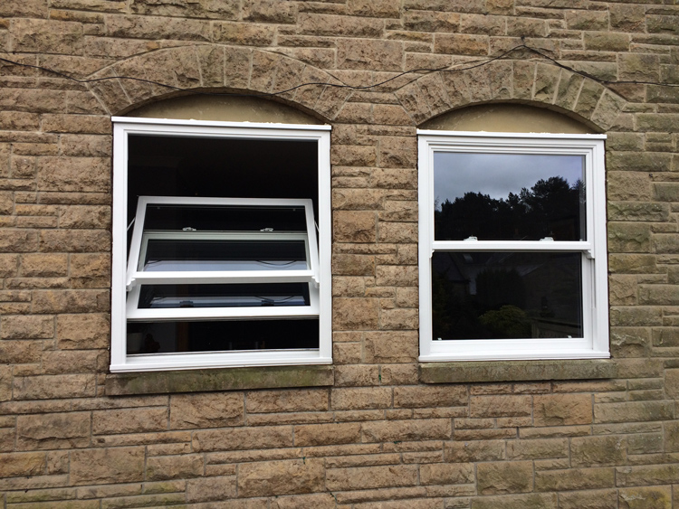 PVC sliding sash windows Hexham
