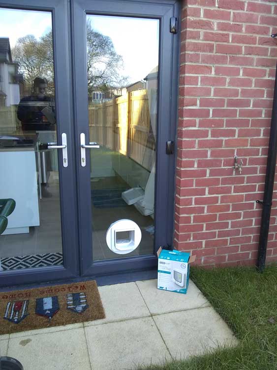 Cat flap fitters Durham and Chester-le-Street