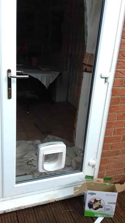cat flap fitters Hartlepool
