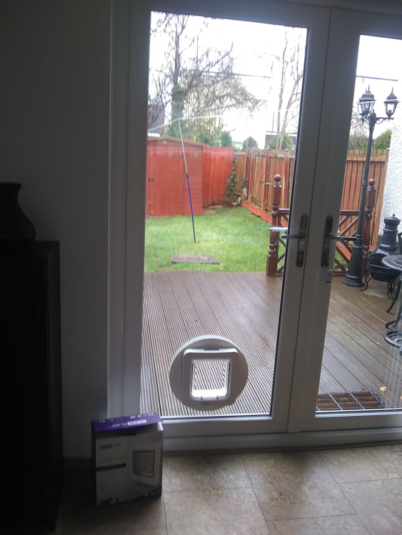 Cat flap fitters Scarborough and Yorkshire