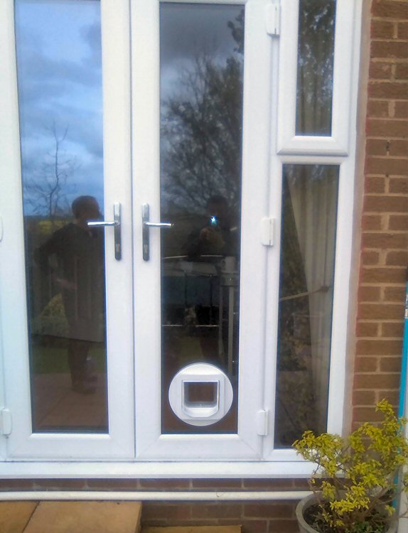 cat flap installers Prudhoe and Hexham