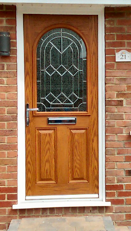 Timber effect composite doors North East