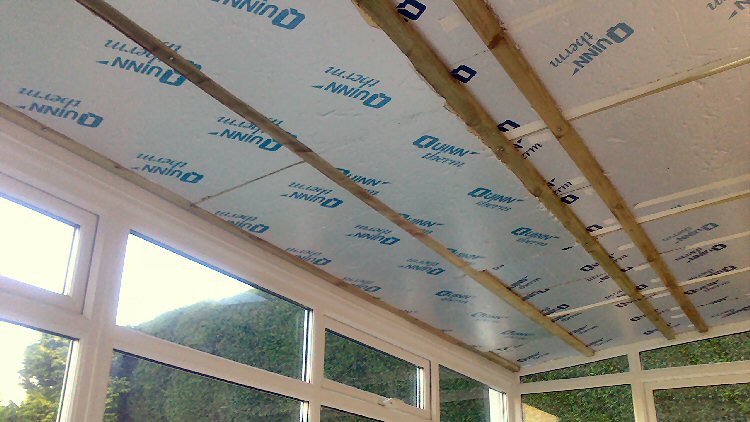 Conservatory roof insulation Darras Hall