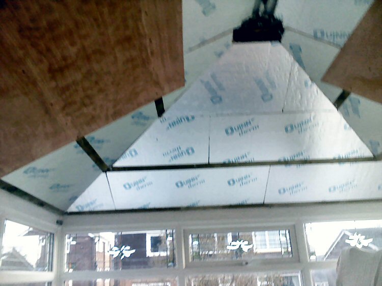 Conservatory roofing insulation Newcastle