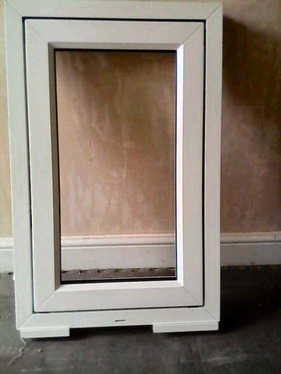 Rehau PVC fully reversible windows Newcastle