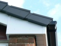 PVCu roofline products installed