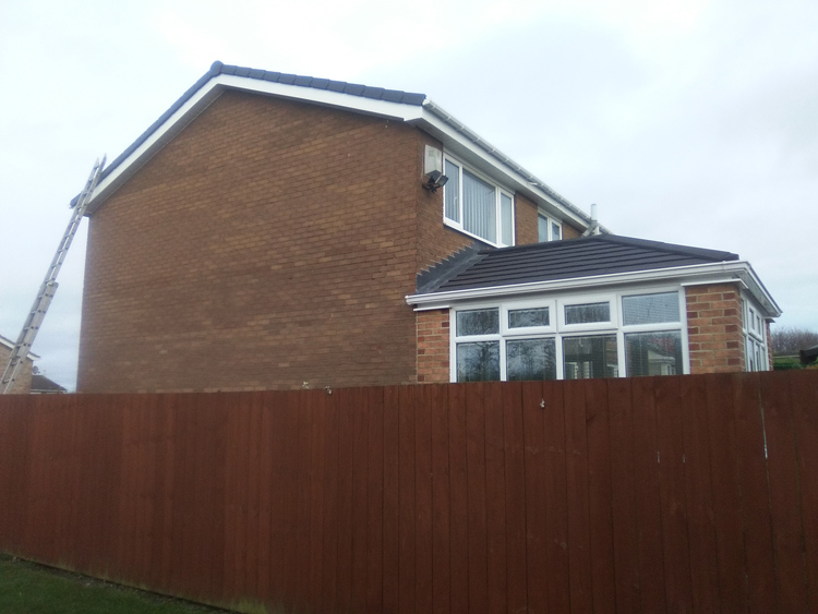 Soffits and facias, PVC roofline installers Newcastle